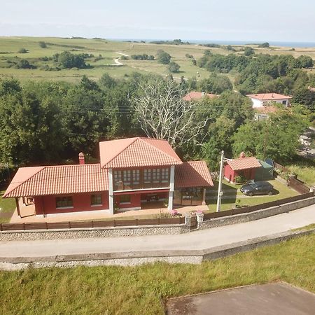 La Casa Roja Asturias Villa Hontoria Esterno foto