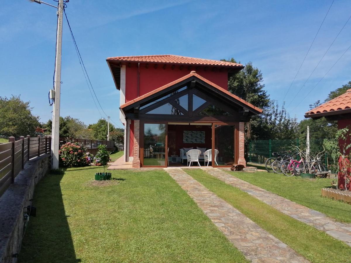 La Casa Roja Asturias Villa Hontoria Esterno foto